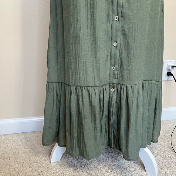 Nanette Nanette Lepore Flounced Hem Midi Dress - Picture 5 of 14